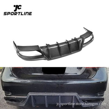 Carbon Fiber Rear Diffuser Lip Spoiler for Lexus GS F Sport 2012-2015